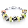 Metal And Murano Glass Mixed All Brands Beaded Bracelet