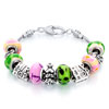 Metal And Murano Glass Mixed All Brands Beaded Bracelet