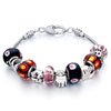 Metal And Murano Glass Mixed All Brands Beaded Bracelet