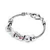 Photo Crystal Set Beaded Bracelet