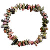Unakite Stone Chip Bracelet