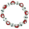 Red And White Evil Eye Bracelet