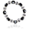 Black Evil Eye Murano Glass Necklace