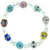 Multicolor Evil Eye Beaded Bracelet