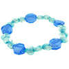 Indigo And Baby Blue Heart Necklace
