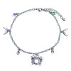 Dangle Crab And  Crystal  Bracelet Charm