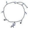 Dangle  Crystal  And Doggie Bracelet Charm