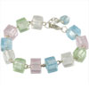 Dangle Sack And  Crystal  Bracelet Charm