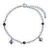 Dangle  Heart   Bracelet  Charm