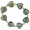 Grey Heart Necklace