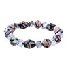 Black Millefiori Murano  Bracelet 