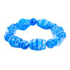  Bracelets - Pale Blue Millefiori Murano Bracelet