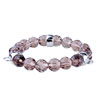 Three Fasteners Pale Purple Quartz Bracelet