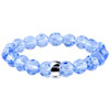 One Fastener Sea Blue Quartz Bracelet