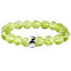 One Fastener Apple Green Quartz Bracelet