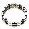 Men'S Domineering Stainless Steel Id Bracelet Linked
