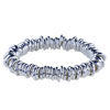 Bracelets - Rolled Silver Bracelet