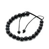 Pure Black Beaded Bracelet Bead Bracelets
