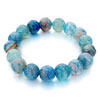 Pugster Classic Pacific Opal Agate Beads Bracelets