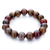 Pugster Classic Brown Agate Beads Bracelets