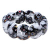 Black And White Oval Shape Bracelet Bead Bracelets