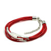Light Red Leather Bracelet