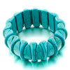 Classic Turquoise Beads Shape Wide Bracelets