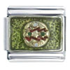 Gold Plated Christmas Ornament Italian Charm