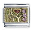 I Heart Ny Pink Italian Charm