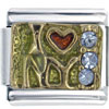 I Heart Ny Blue Italian Charm