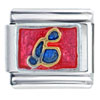 Blue Music Note Italian Charm