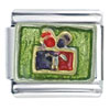 Gift Green Italian Charm
