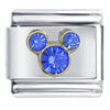 Micky Blue Italian Charm