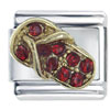 Red Beach Sandal Italian Charm