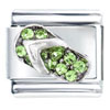 Green Studded Sandal Italian Charm