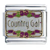 Country Gal Italian Charm