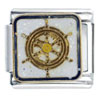 Nautical Wheel Italian Charm