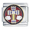 Crosslet With Doves Italian Charm