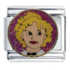 Actress Shirley Temple Italian Charm