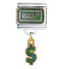 Wall Street Dollar Italian Charm