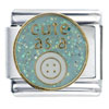 Cute As A Button Italian Charm