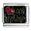 Heart One Another Italian Charm