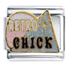 Retro Chick Italian Charm