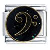Bass Clef Italian Charm