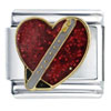 Heart Flute Italian Charm