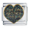Love One Another Italian Charm