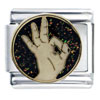  Hand  Sign A Ok Italian Charm