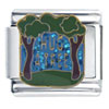 Hug A Tree Italian Charm