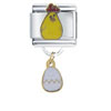Chicken And Egg Italian Charm
