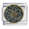 Nuclear Atom Italian Charm